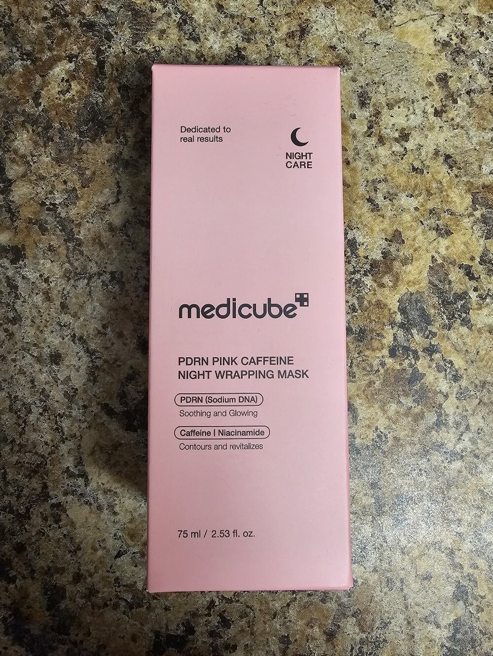 MEDICUBE PDRN Pink Caffeine Night Wrapping Mask